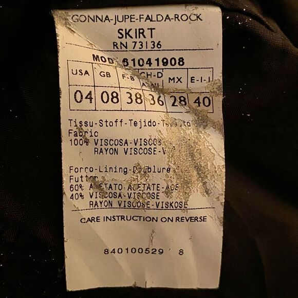 Max & Co. Black and White Polka Dot Skirt - Picture 4 of 6